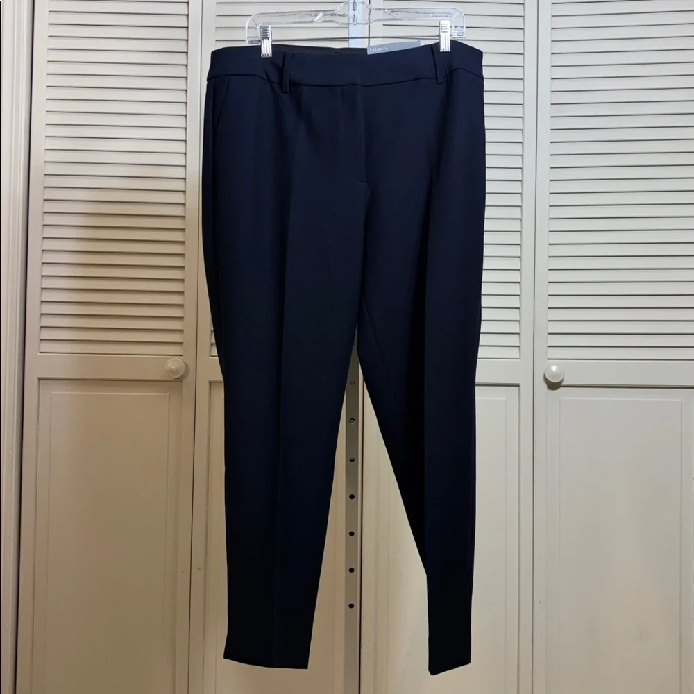 NWT Talbots Hampshire Ankle Pants Solid Curvy Fit Size 16W - Picture 3 of 12